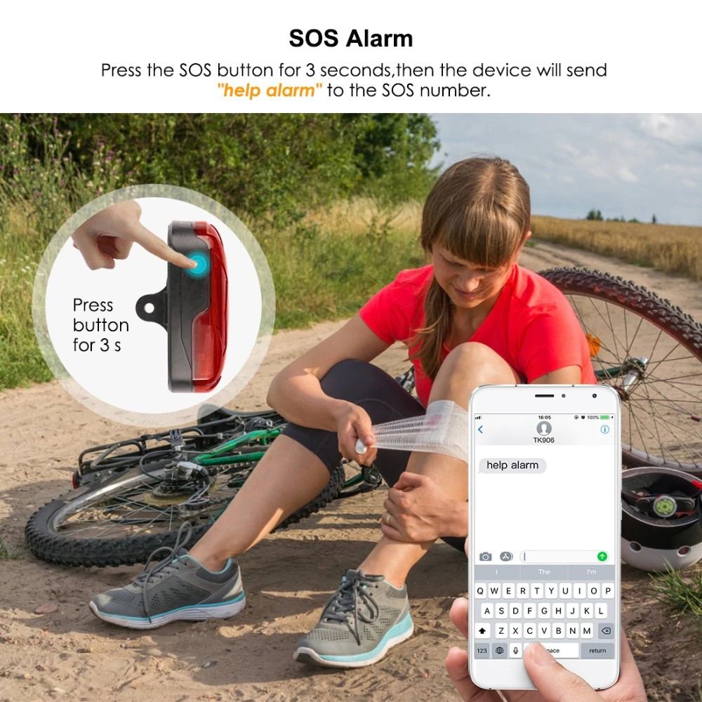 petZeye GPS Bicycle Tracking Device (906) 2G